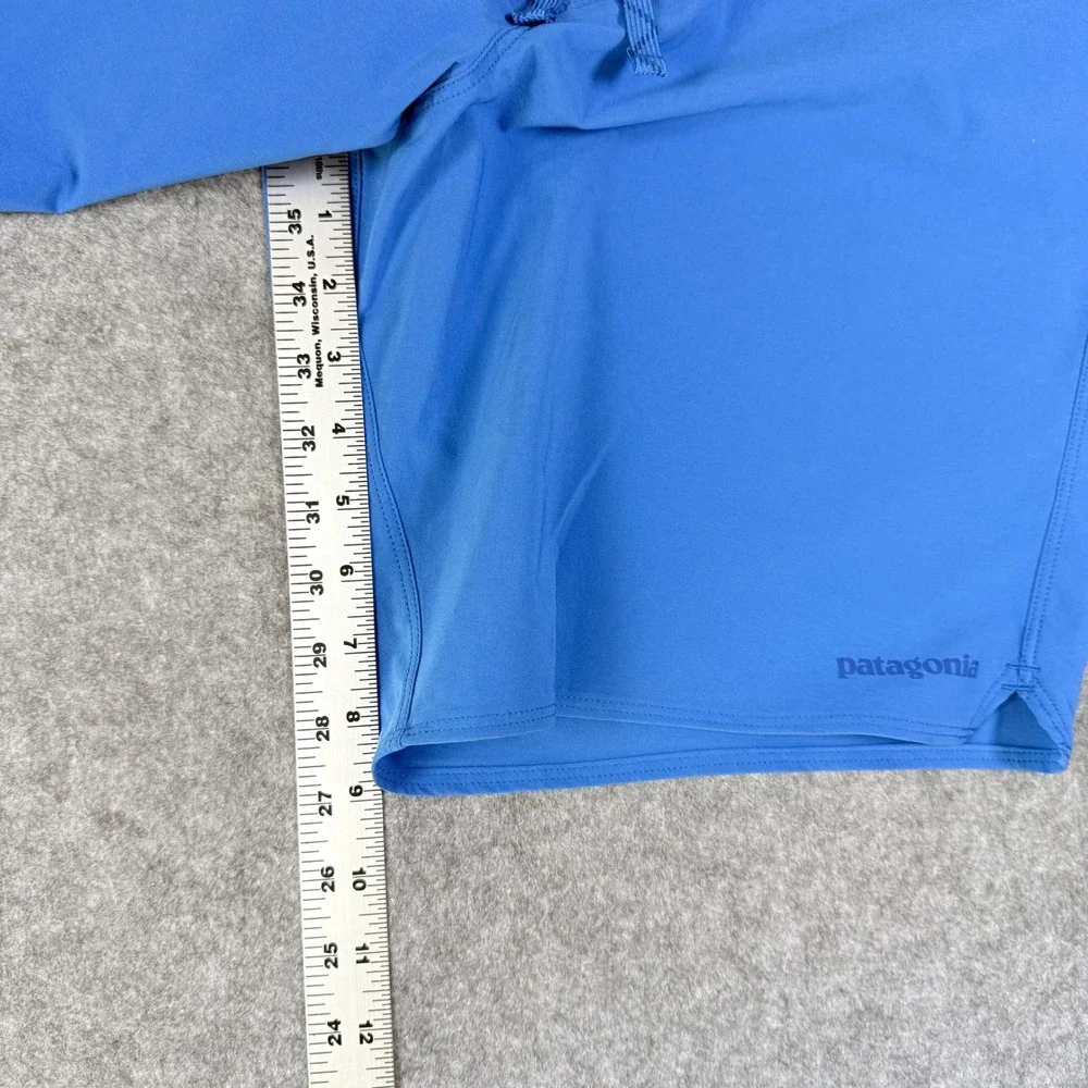 Patagonia Board Shorts Mens 33 Blue Stretch Planing Swim Trunks NEW Without Tags